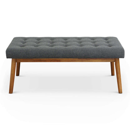 Delilah - Modern Bench - Gray - The Sleep Loft - Online Mattress Showroom NYC
