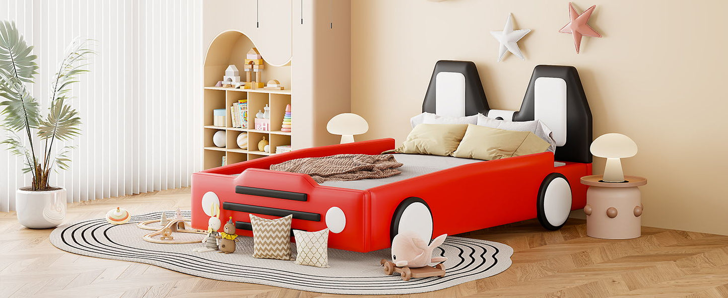 High Quality Race Car Shaped Platform Bed & Wheels - The Sleep Loft - Online Mattress Showroom NYC