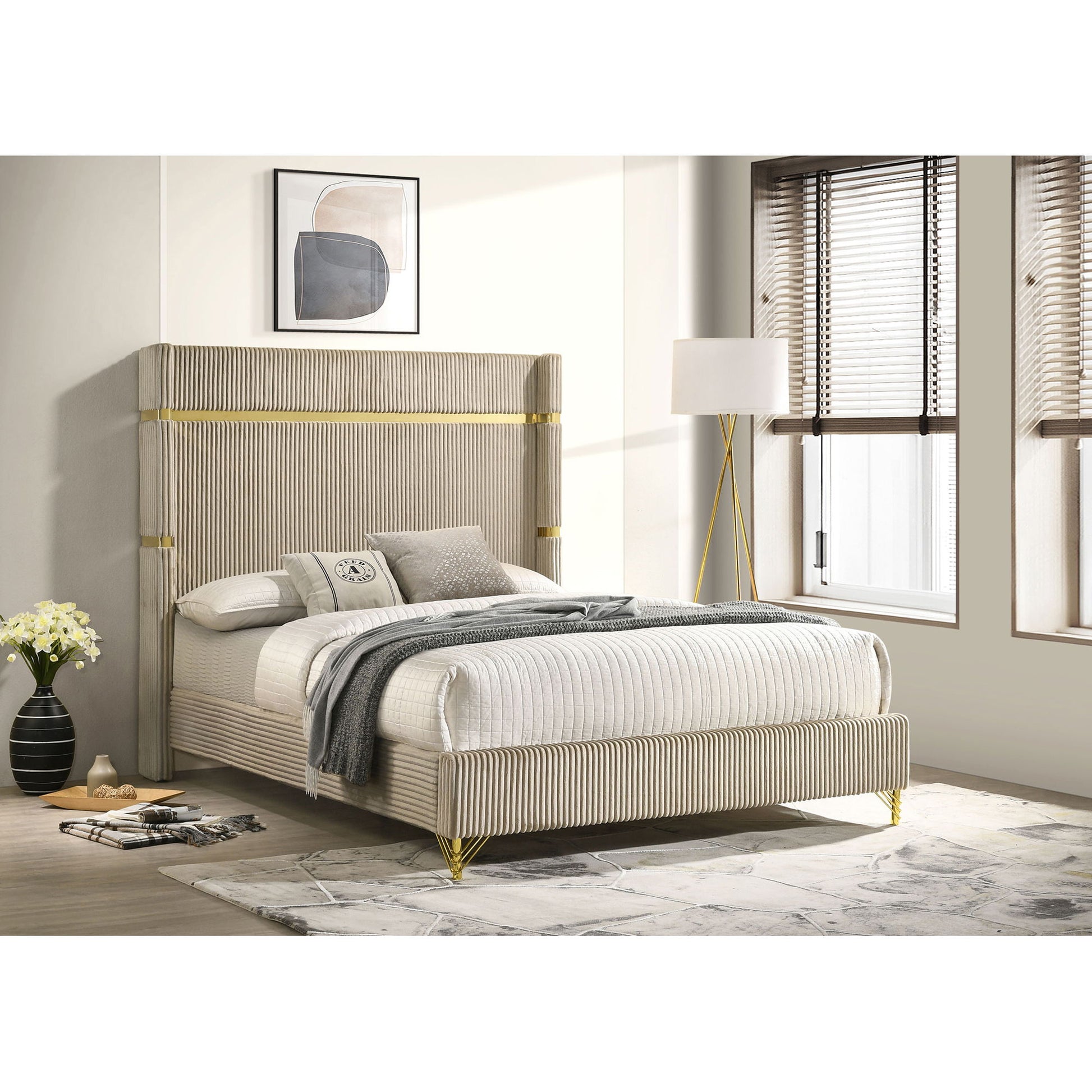 Malcolm - Wingback Bed - The Sleep Loft - Online Mattress Showroom NYC