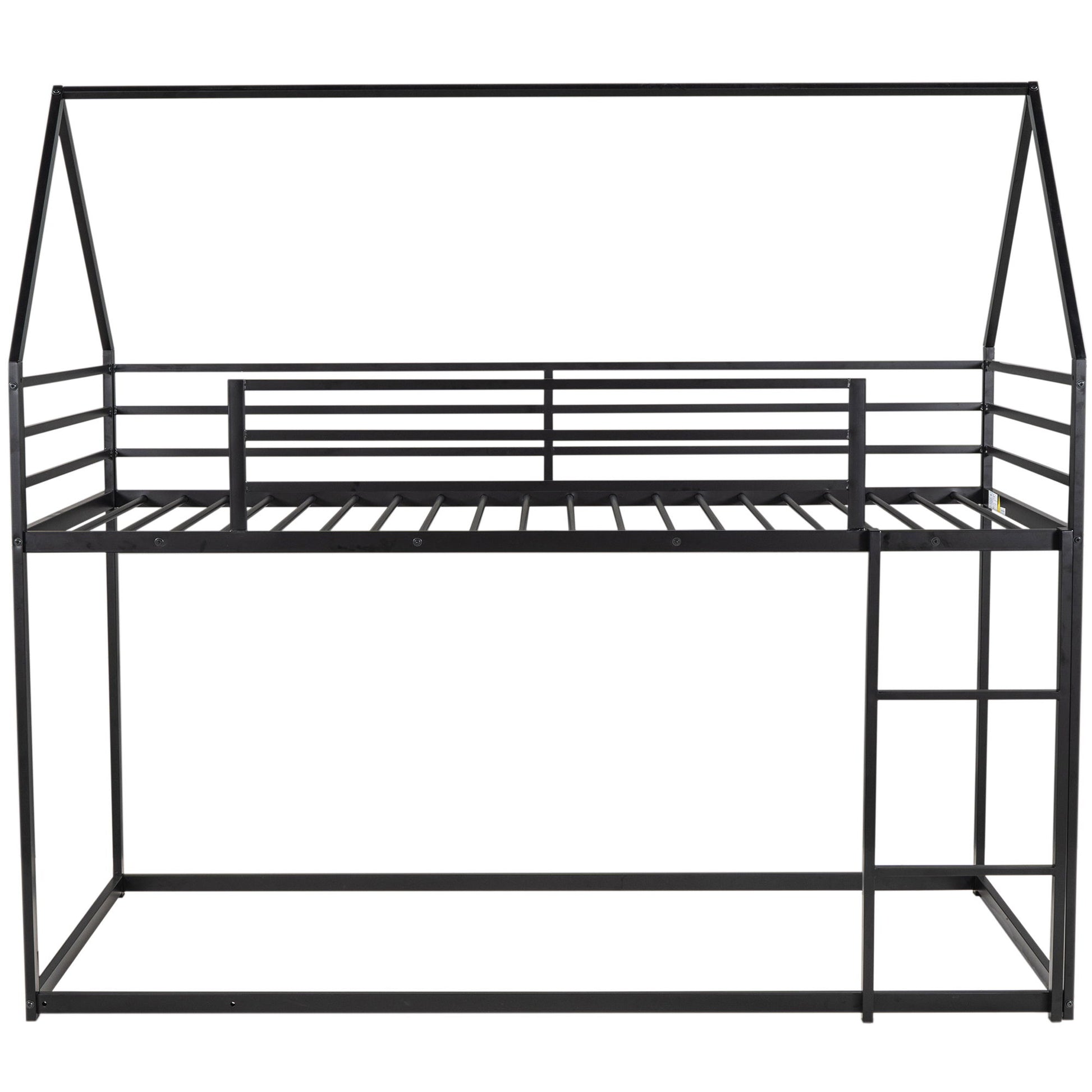 House Bunk Bed With Built In Ladder - The Sleep Loft - Online Mattress Showroom NYC