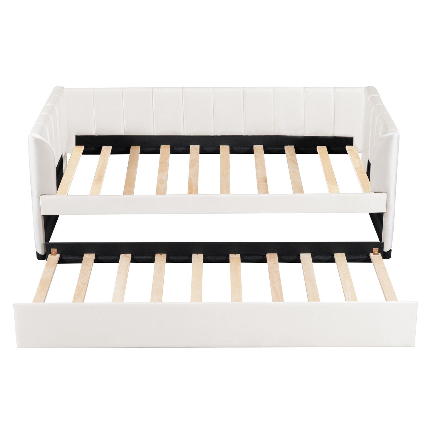 Upholstered Daybed With Ergonomic Design Backrest - The Sleep Loft - Online Mattress Showroom NYC