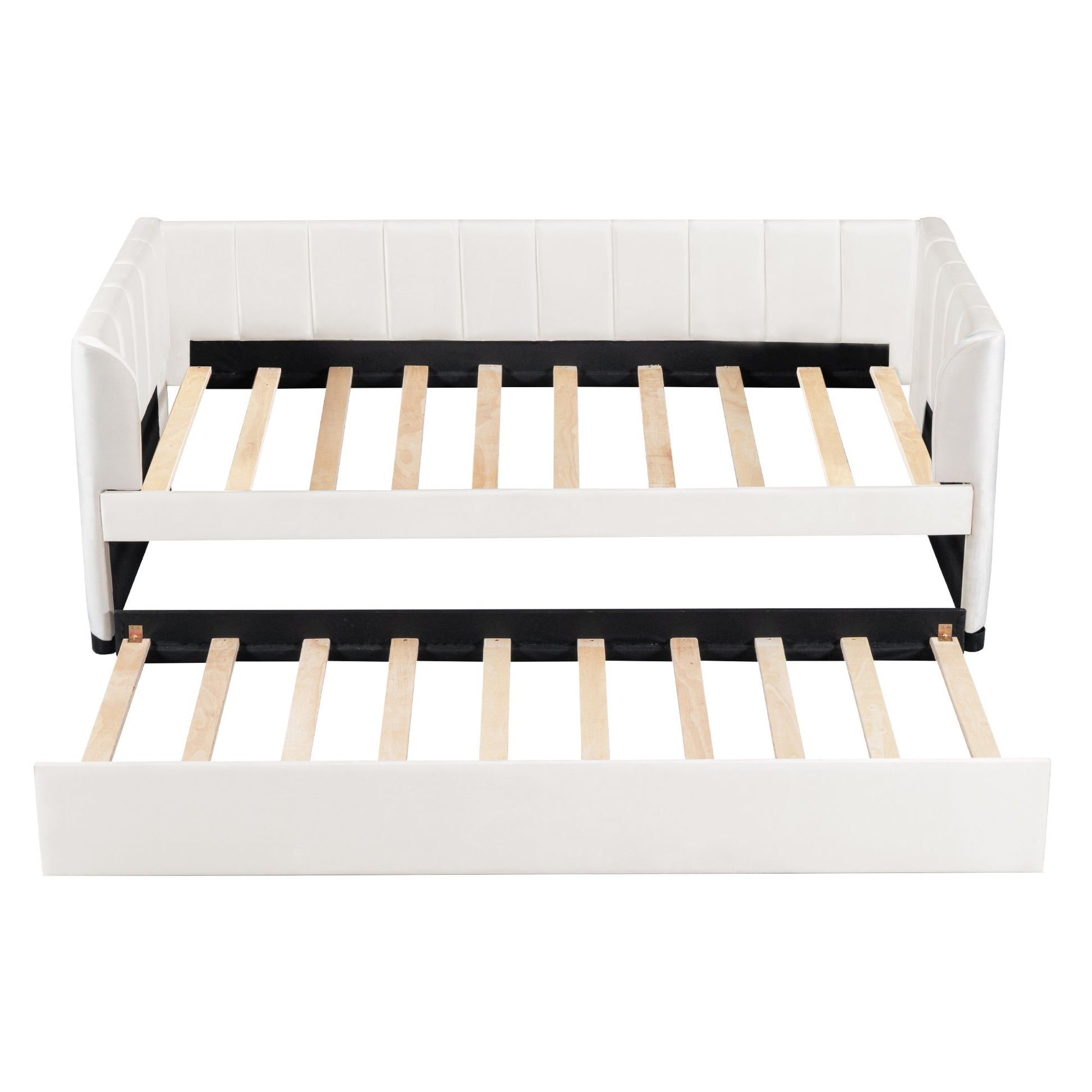 Upholstered Daybed With Ergonomic Design Backrest - The Sleep Loft - Online Mattress Showroom NYC