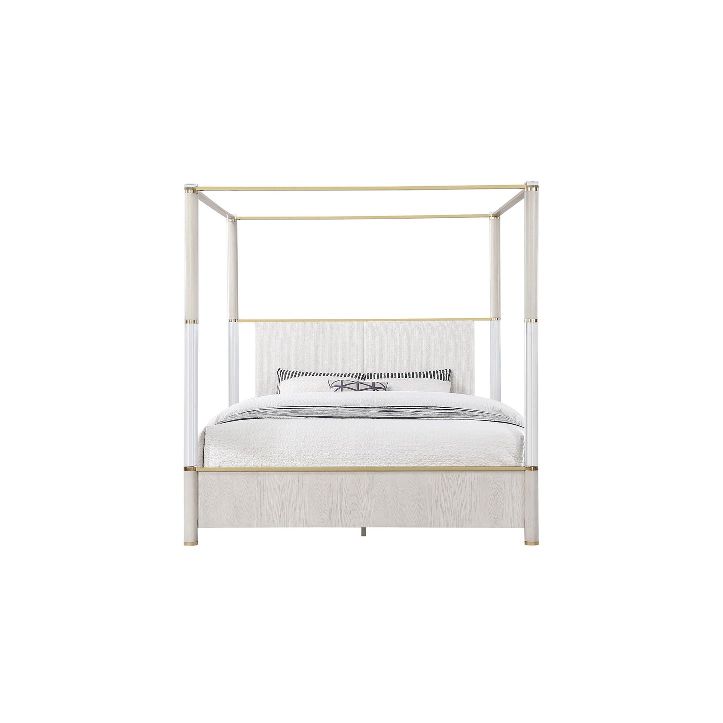 Malco - 4 Post Bed With Upholstered Headboard - The Sleep Loft - Online Mattress Showroom NYC