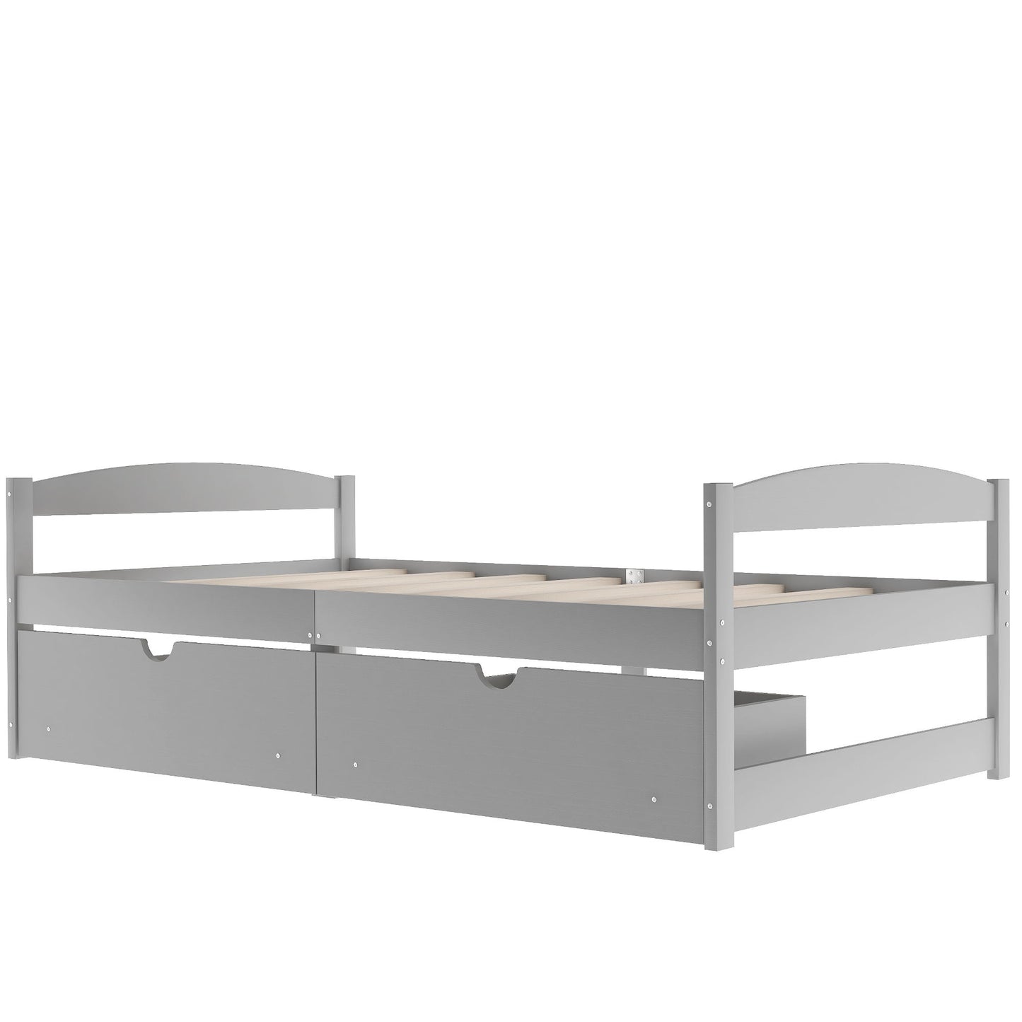 Platform Bed With 2 Drawers - The Sleep Loft - Online Mattress Showroom NYC