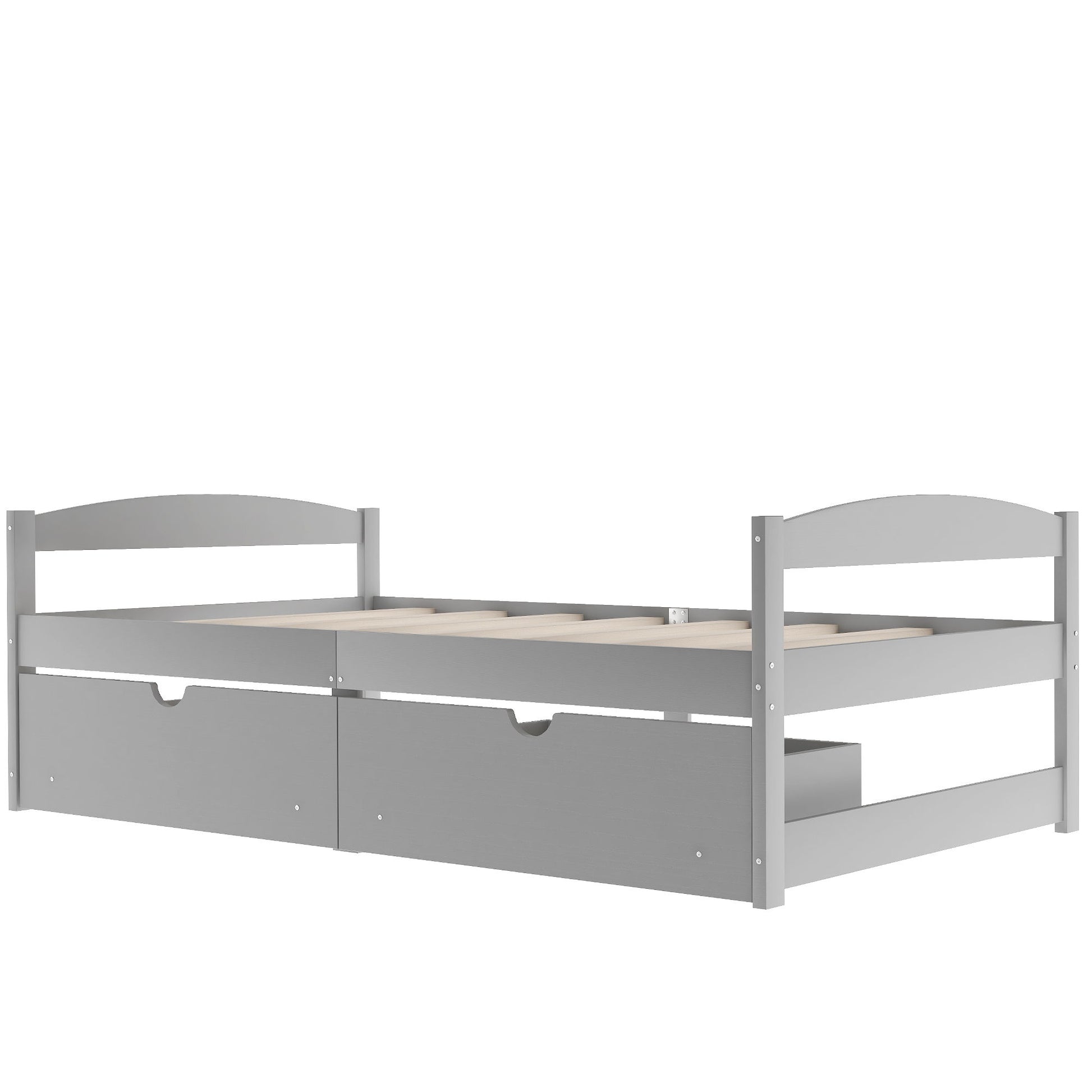 Platform Bed With 2 Drawers - The Sleep Loft - Online Mattress Showroom NYC