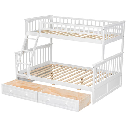 Bunk Bed With Drawers, Convertible Storage Bed - The Sleep Loft - Online Mattress Showroom NYC