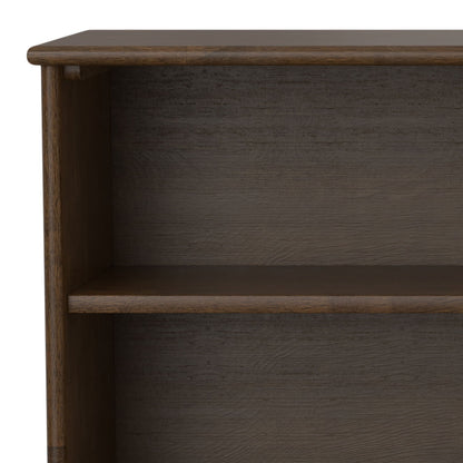 Draper - Handcrafted Low Bookcase - The Sleep Loft - Online Mattress Showroom NYC