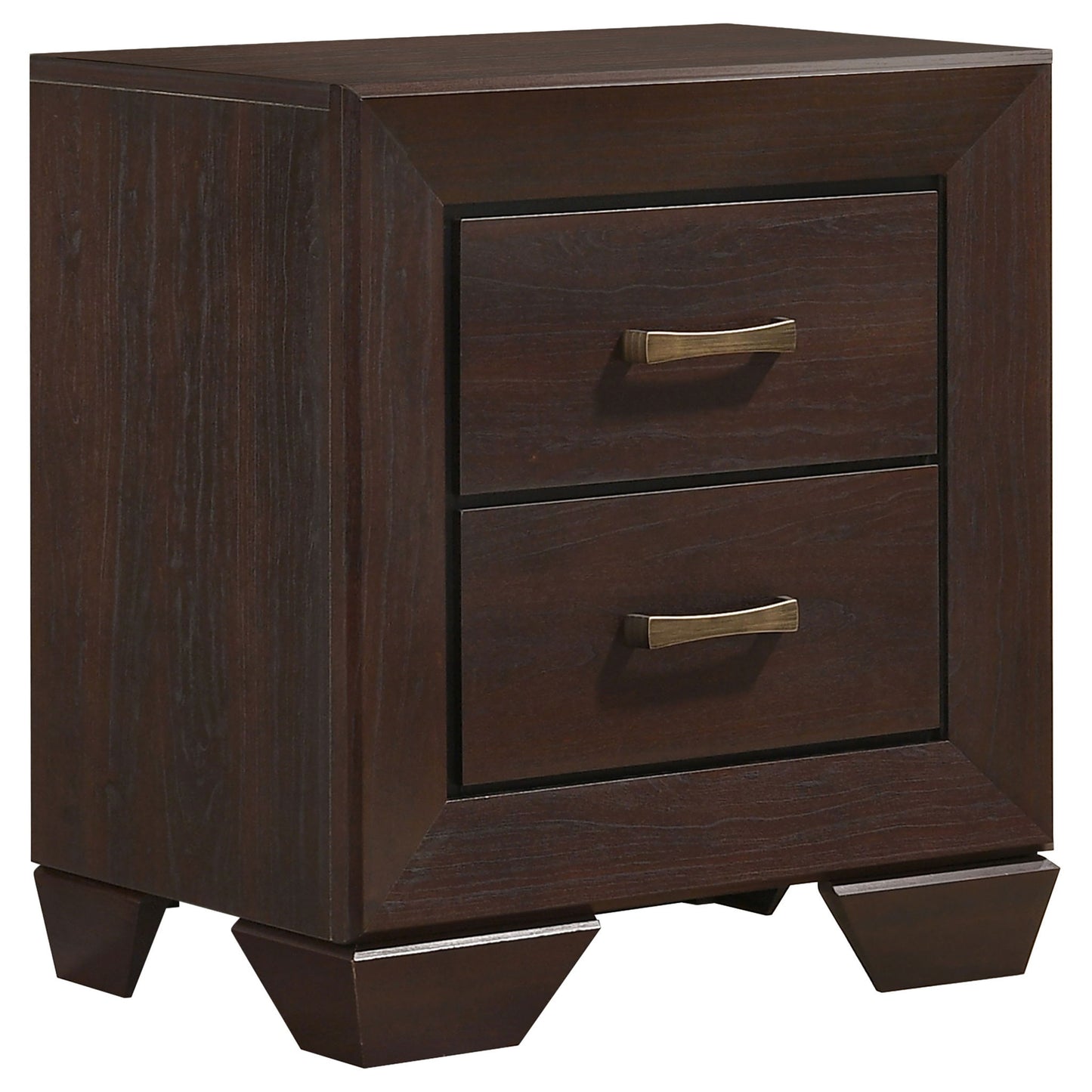 Copper - 2 Drawer Rectangular Nightstand - The Sleep Loft - Online Mattress Showroom NYC