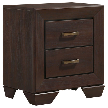 Copper - 2 Drawer Rectangular Nightstand - The Sleep Loft - Online Mattress Showroom NYC