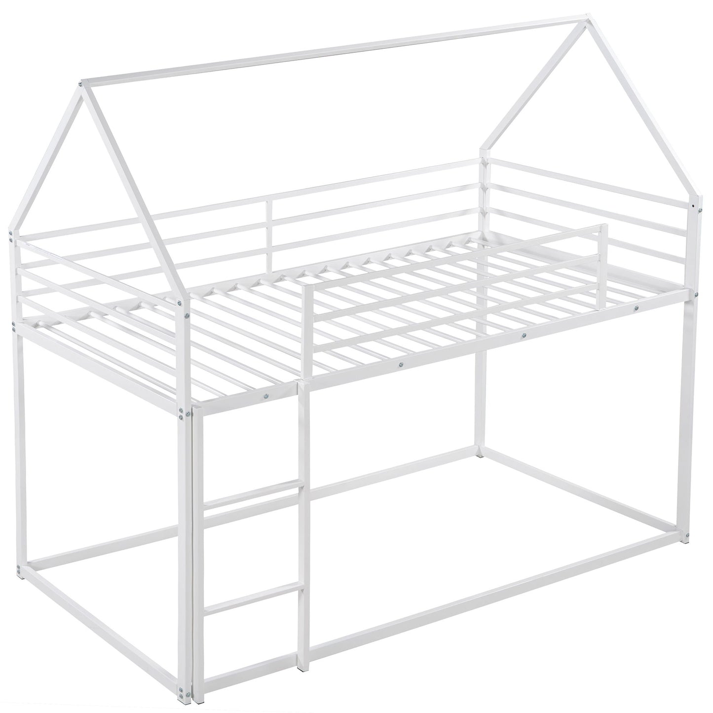 House Bunk Bed With Built In Ladder - The Sleep Loft - Online Mattress Showroom NYC