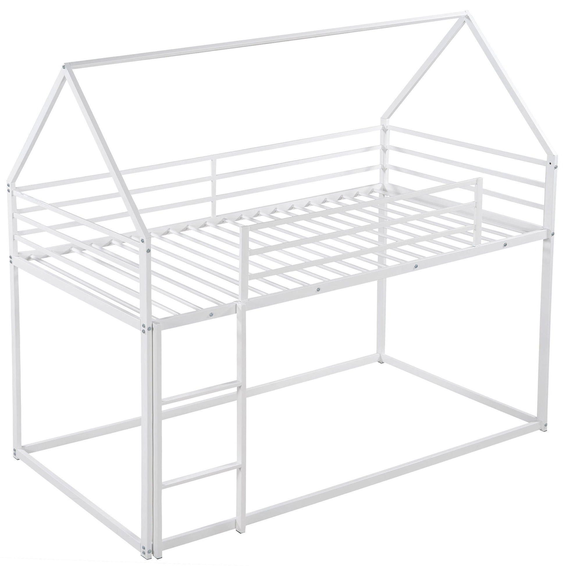 House Bunk Bed With Built In Ladder - The Sleep Loft - Online Mattress Showroom NYC