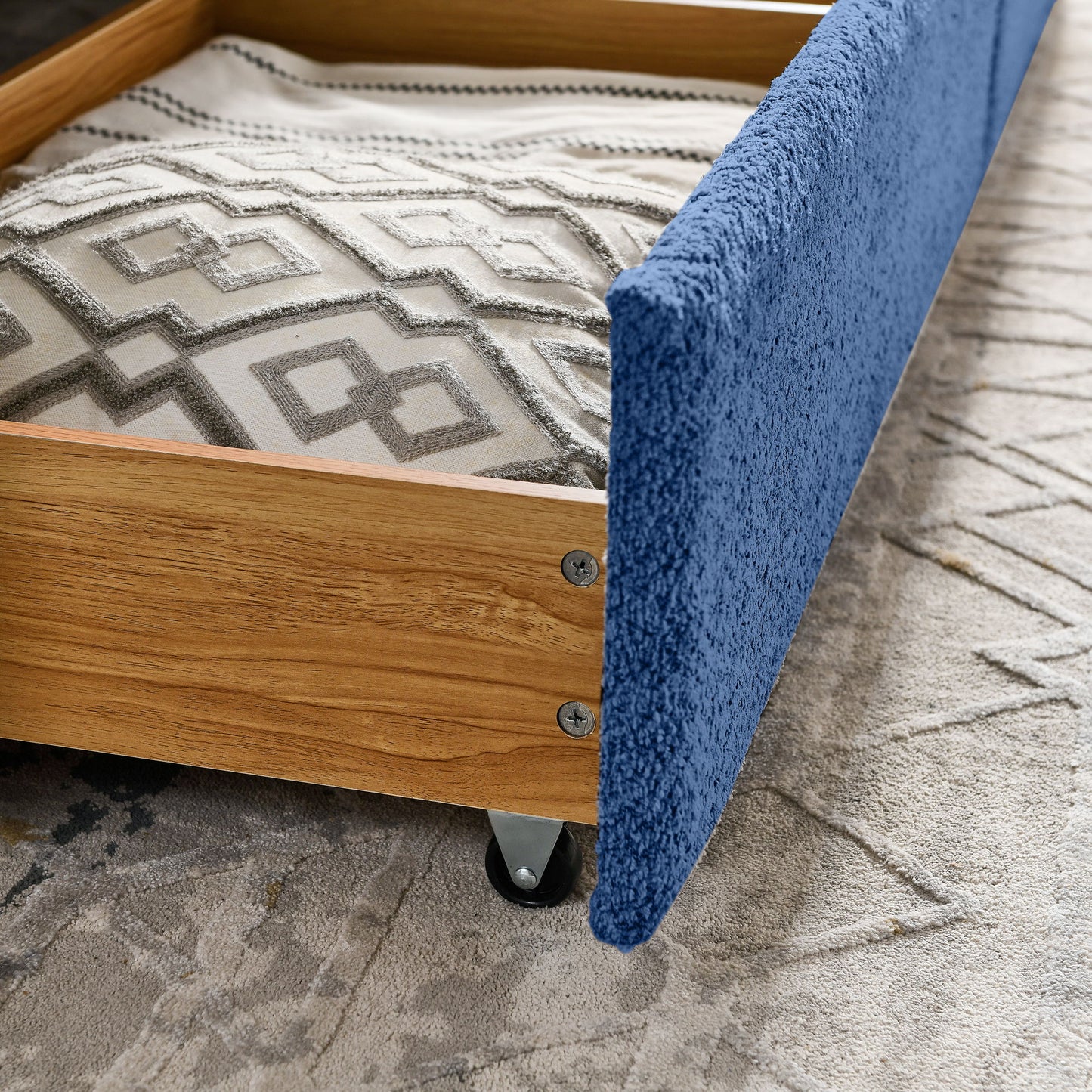 Upholstered Daybed & 2 Drawers - The Sleep Loft - Online Mattress Showroom NYC