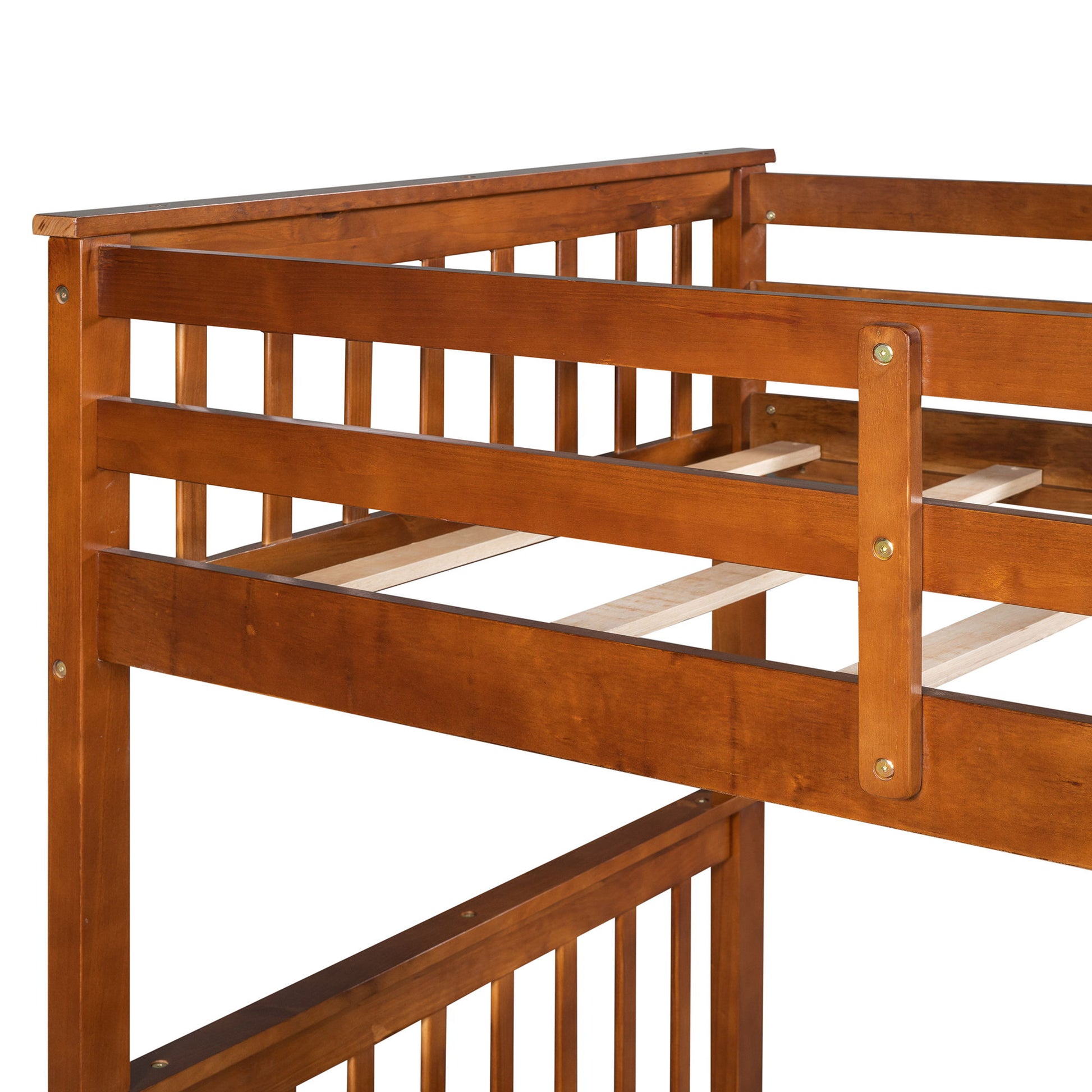 Bunk Bed With Ladders And 2 Storage Drawers - The Sleep Loft - Online Mattress Showroom NYC