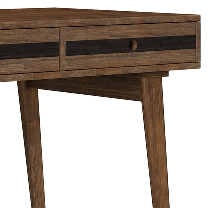 Clarkson - Desk - Rustic Natural Aged Brown - The Sleep Loft - Online Mattress Showroom NYC