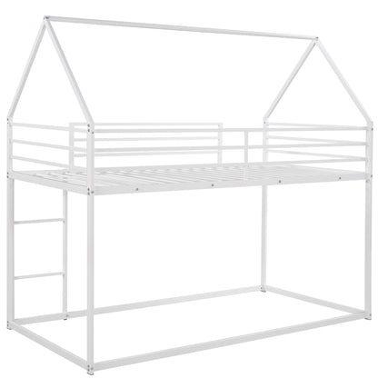 House Bunk Bed With Built In Ladder - The Sleep Loft - Online Mattress Showroom NYC