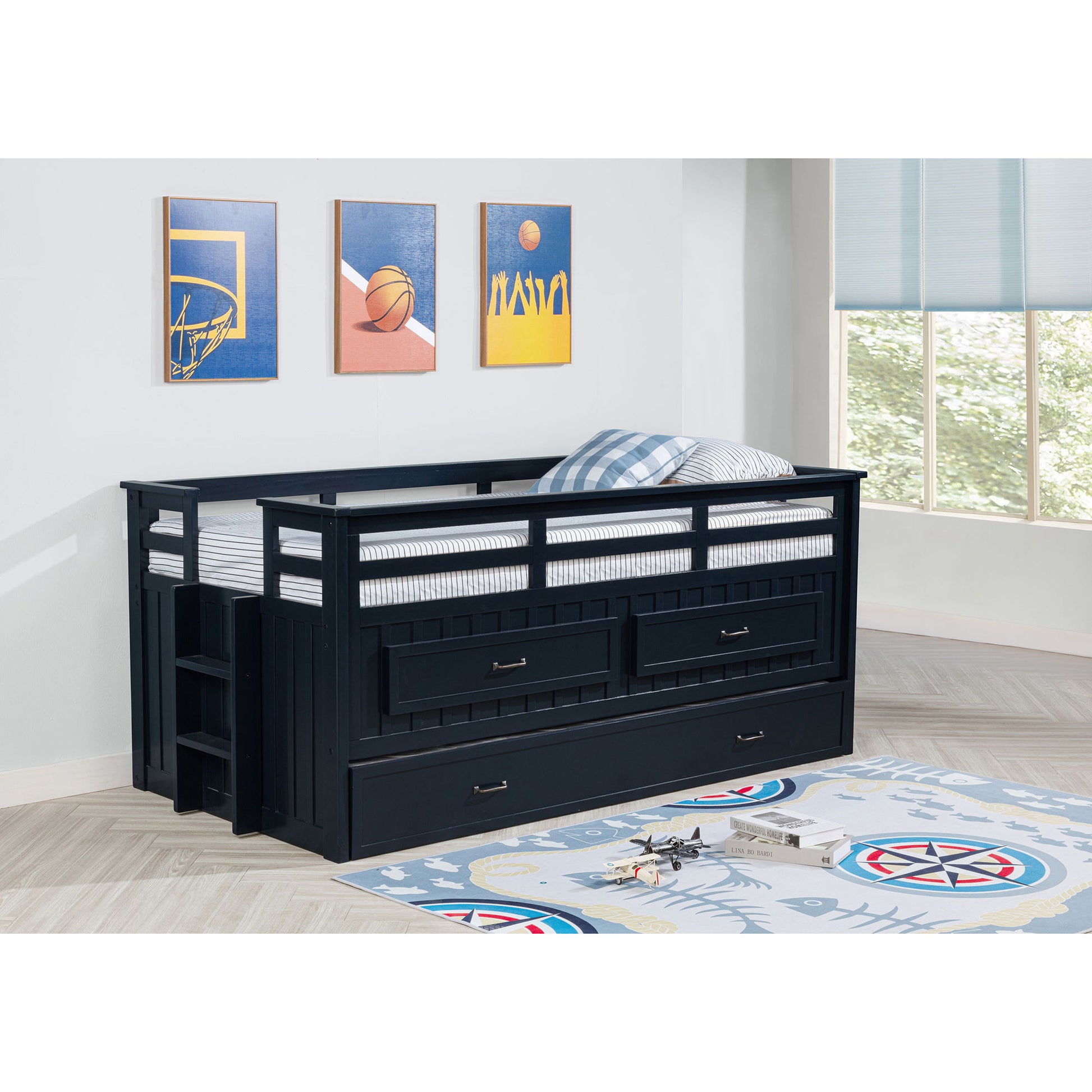 Starboard - Captain's Bed With Trundle - The Sleep Loft - Online Mattress Showroom NYC