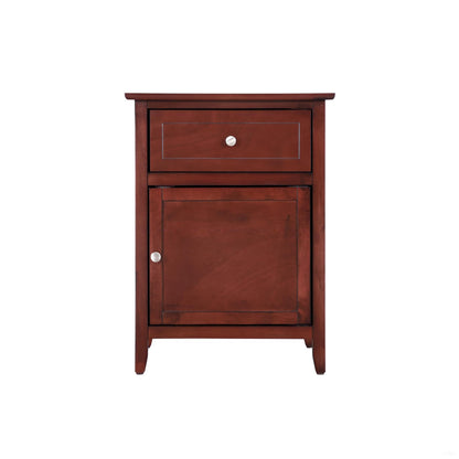 1 Drawer / 1 Door Nightstand - The Sleep Loft - Online Mattress Showroom NYC