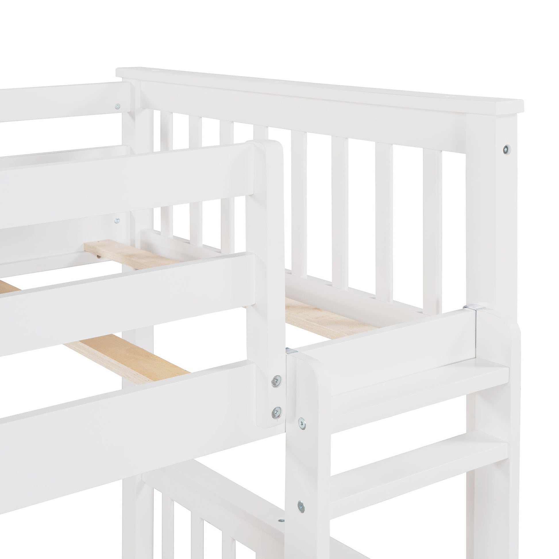 Bunk Bed With Ladders And 2 Storage Drawers - The Sleep Loft - Online Mattress Showroom NYC