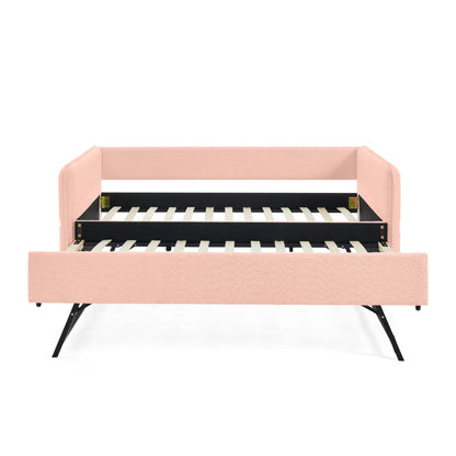 Upholstered Daybed With Pop Up Trundle - The Sleep Loft - Online Mattress Showroom NYC