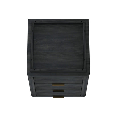 Evelyn - Nightstand With 3 Drawers, Smooth Rounded Edges - The Sleep Loft - Online Mattress Showroom NYC