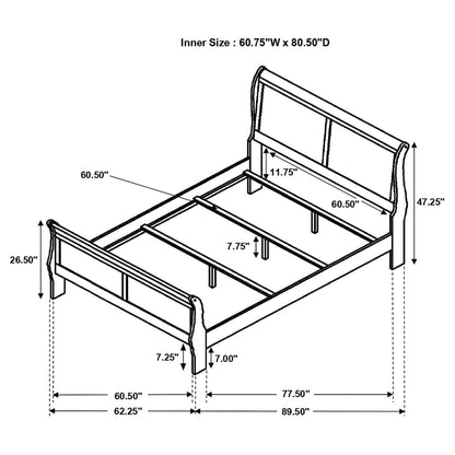 Sleigh Bed - The Sleep Loft - Online Mattress Showroom NYC