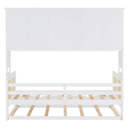 Daybed And All In One Cabinet And Shelf - The Sleep Loft - Online Mattress Showroom NYC