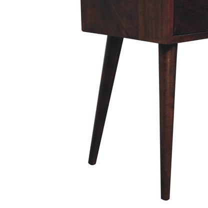 Solid Wood Mini Nightstand - The Sleep Loft - Online Mattress Showroom NYC