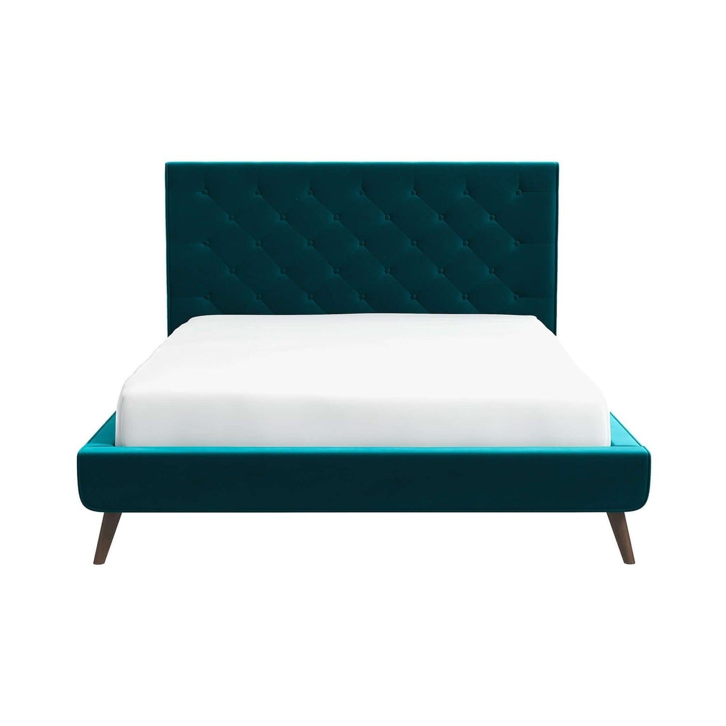 Dillon - Velvet Platform Bed - The Sleep Loft - Online Mattress Showroom NYC