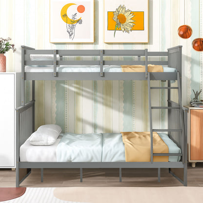 Bunk Bed With Ladder, And Safety Guard Rails - The Sleep Loft - Online Mattress Showroom NYC