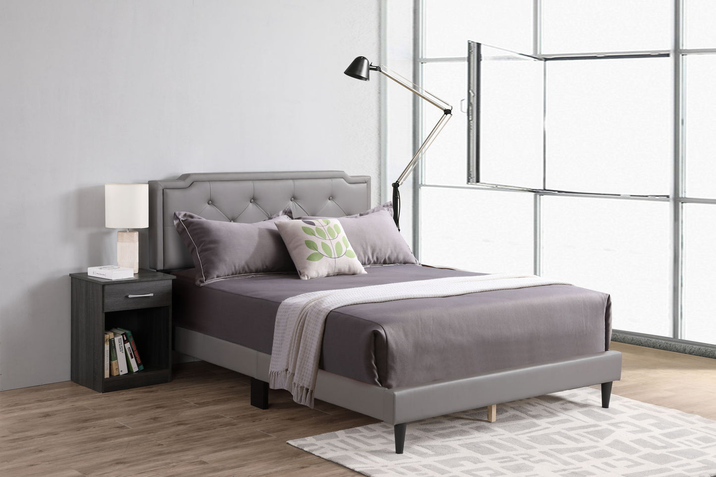 Button Tufted Bed Charming For Cozy Spaces - The Sleep Loft - Online Mattress Showroom NYC