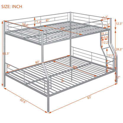Steel Construction Bunk Bed - The Sleep Loft - Online Mattress Showroom NYC