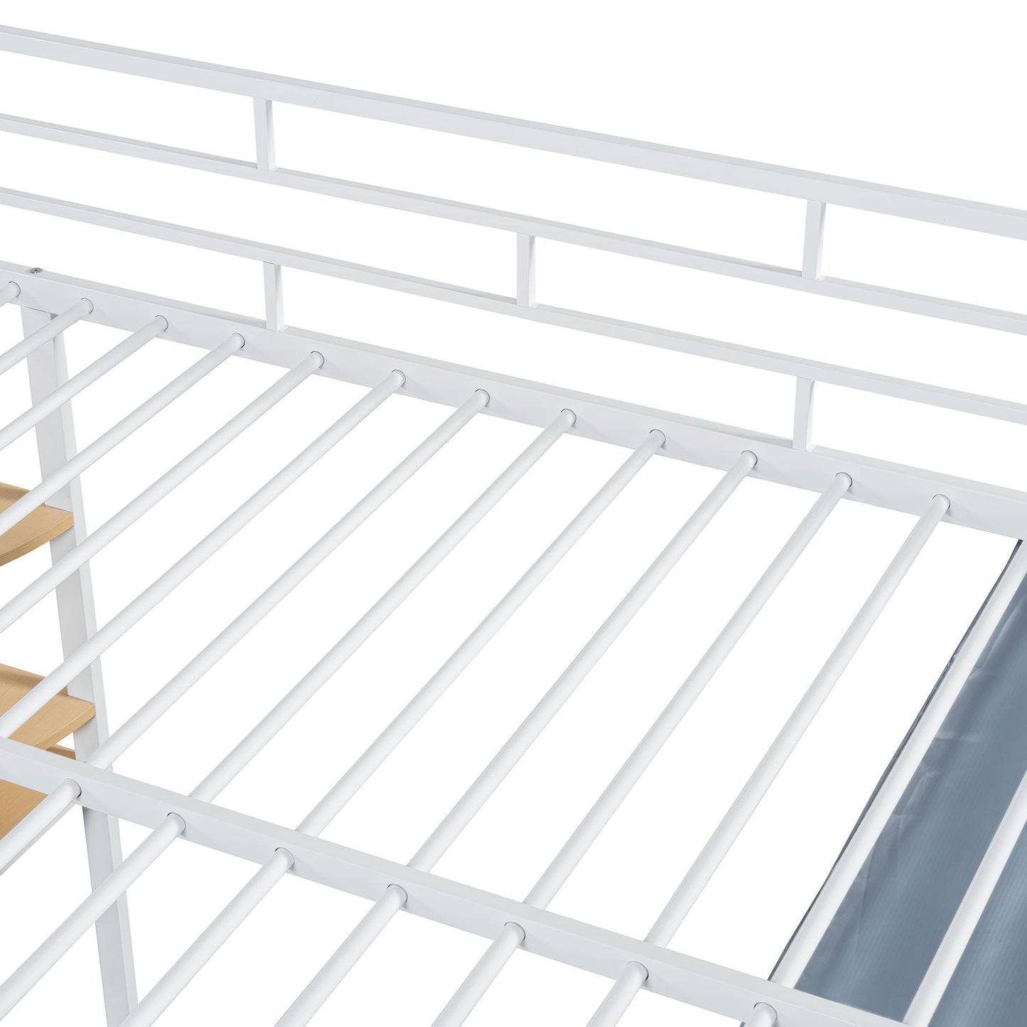 Loft Bed With Desk, Shelves, Power Outlet, LED Light And Wardrobe - The Sleep Loft - Online Mattress Showroom NYC