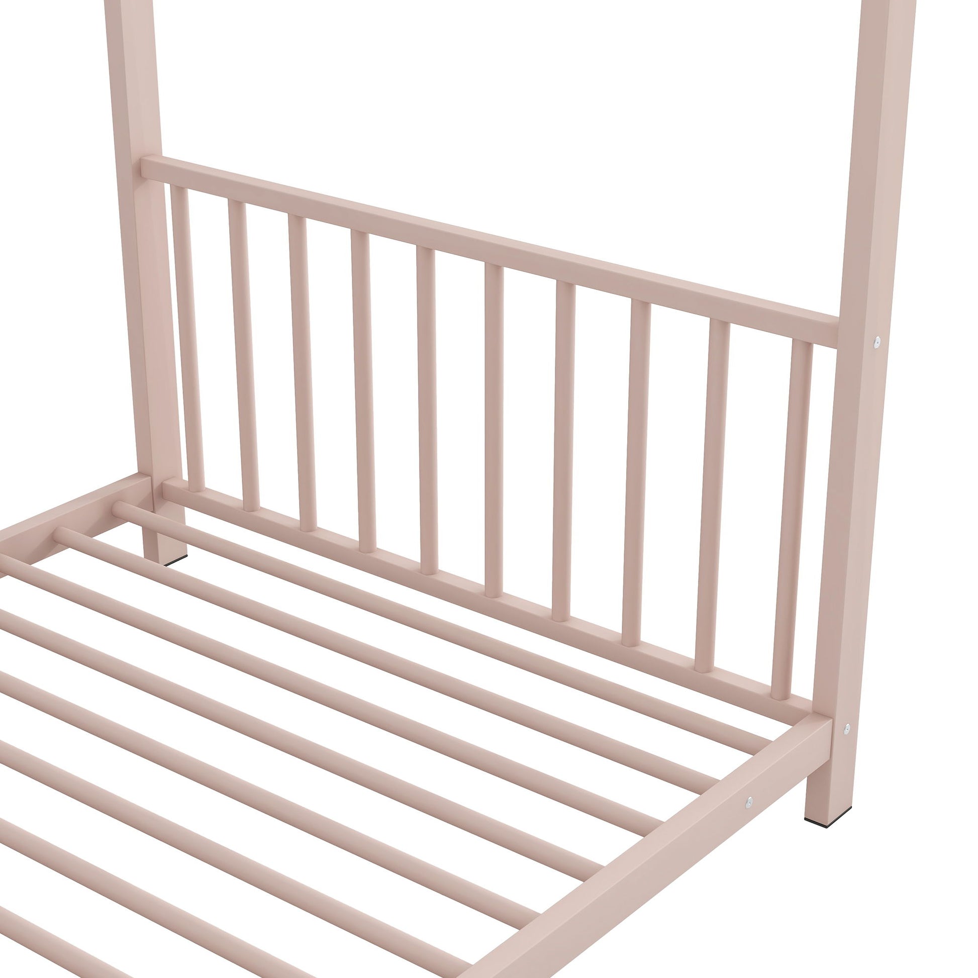 Metal House Platform Bed With Modern Design And Durable Frame - The Sleep Loft - Online Mattress Showroom NYC