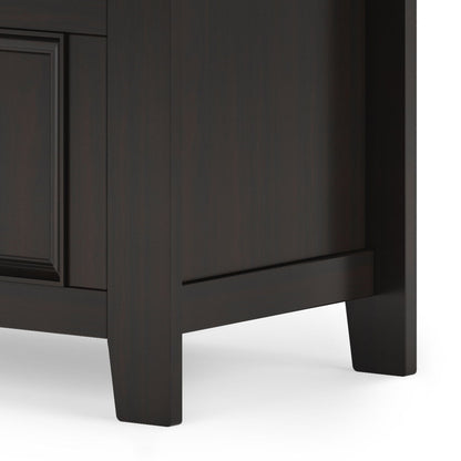 Amherst - Small Transitional Entryway Storage Bench - The Sleep Loft - Online Mattress Showroom NYC