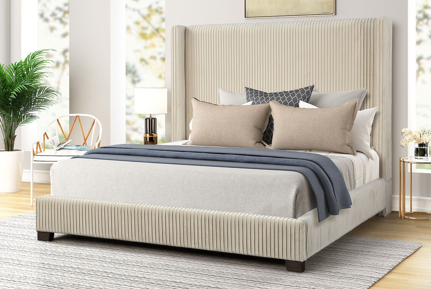 Upholstered Bed, Space-Saving Design - The Sleep Loft - Online Mattress Showroom NYC