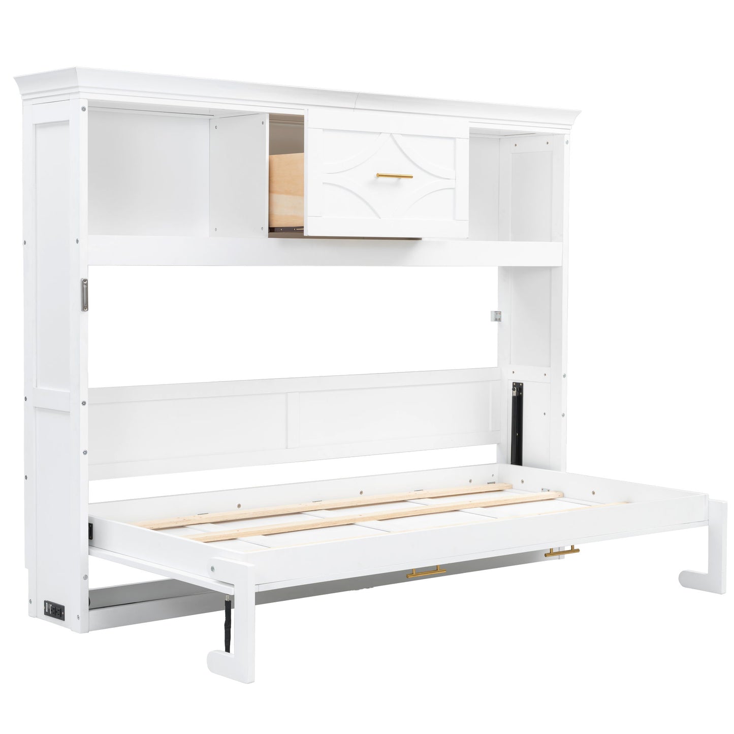 Murphy Bed With Charging Station And Drawer - The Sleep Loft - Online Mattress Showroom NYC
