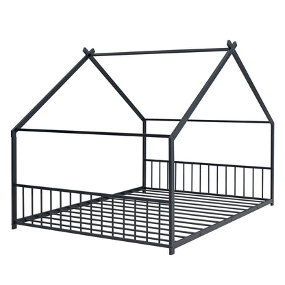Metal House Bed - The Sleep Loft - Online Mattress Showroom NYC