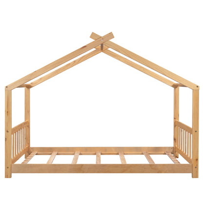 House Platform Bed With Headboard And Footboard, Roof Design - The Sleep Loft - Online Mattress Showroom NYC