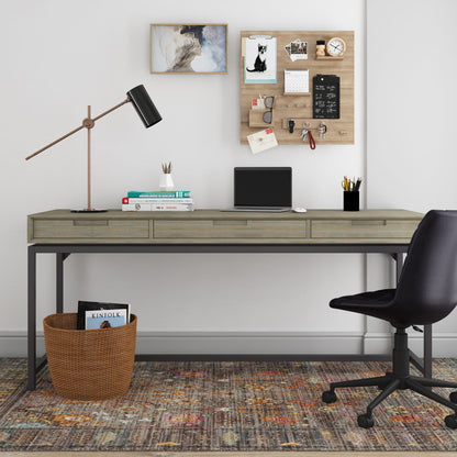 Banting - Mid Century Wide Desk, Handcrafted - The Sleep Loft - Online Mattress Showroom NYC