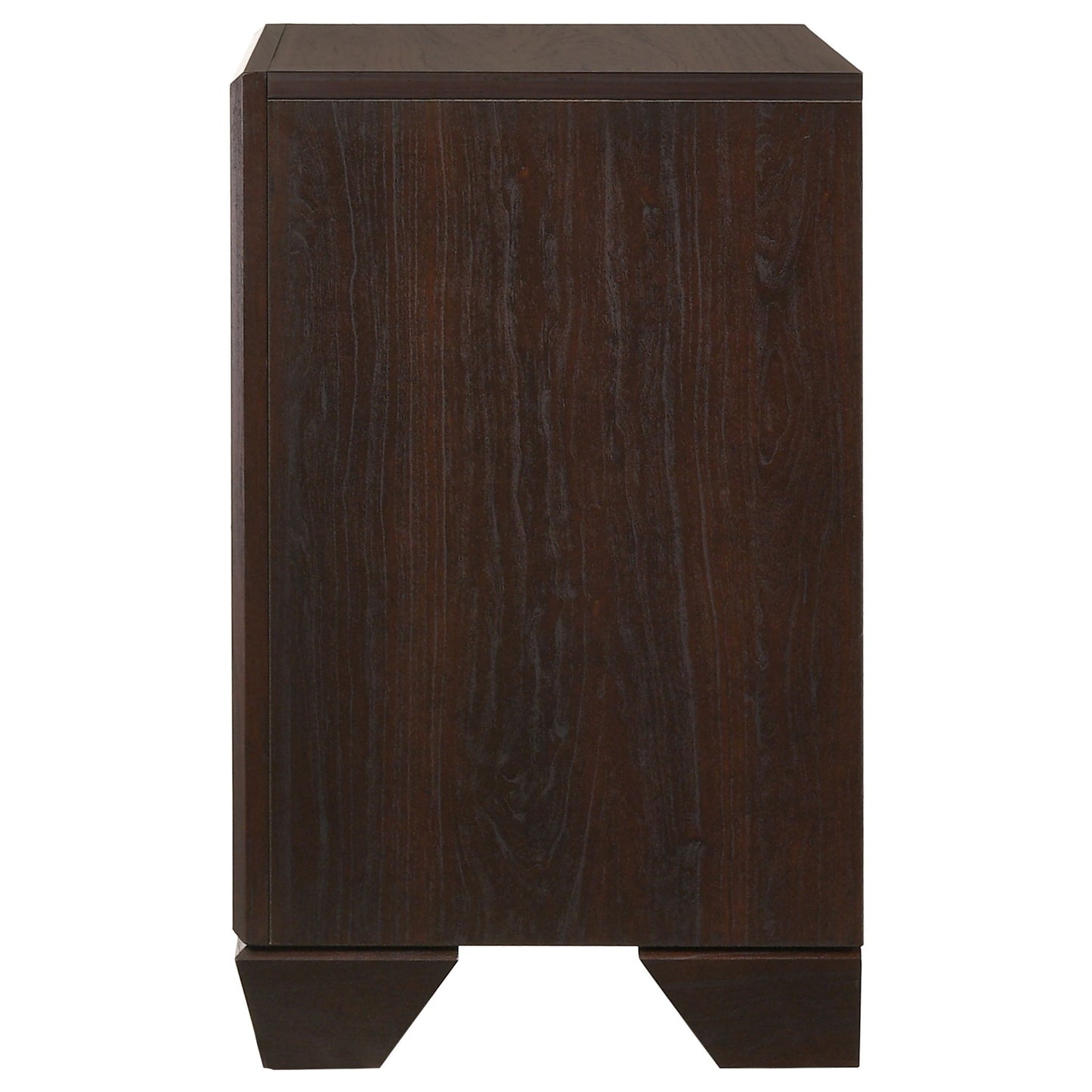 Copper - 2 Drawer Rectangular Nightstand - The Sleep Loft - Online Mattress Showroom NYC