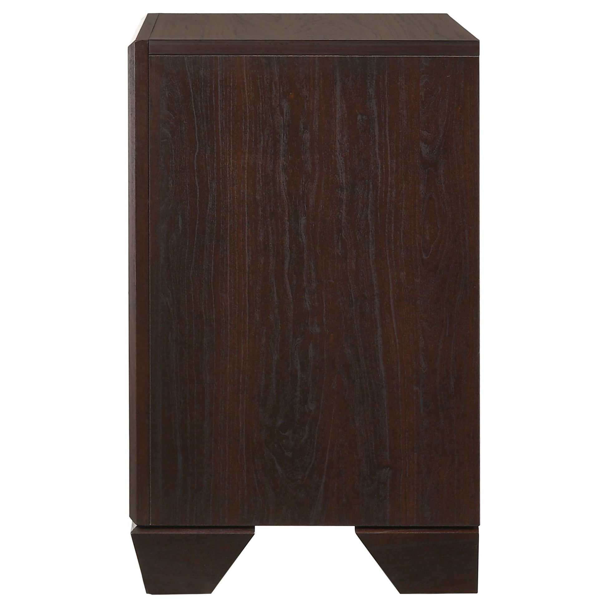 Copper - 2 Drawer Rectangular Nightstand - The Sleep Loft - Online Mattress Showroom NYC