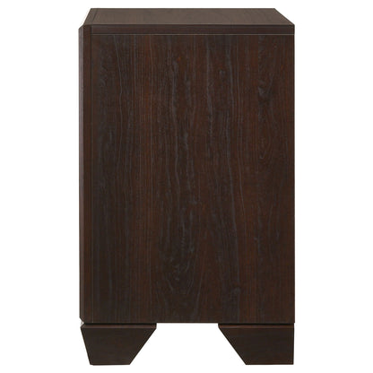 Copper - 2 Drawer Rectangular Nightstand - The Sleep Loft - Online Mattress Showroom NYC