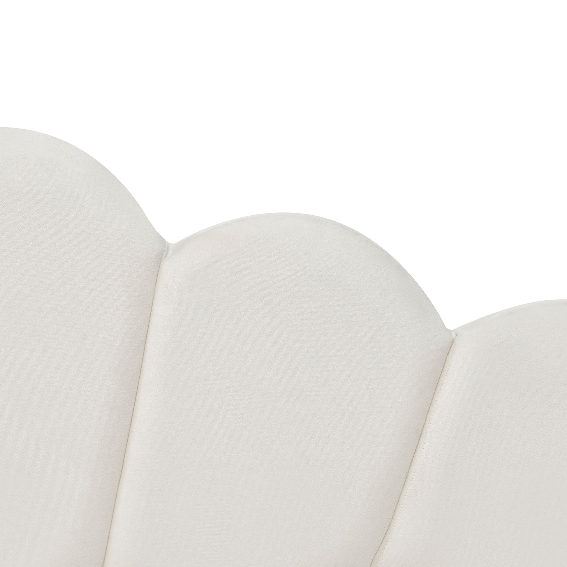 Upholstery Daybed Frame With Shell Shaped Backrest - The Sleep Loft - Online Mattress Showroom NYC