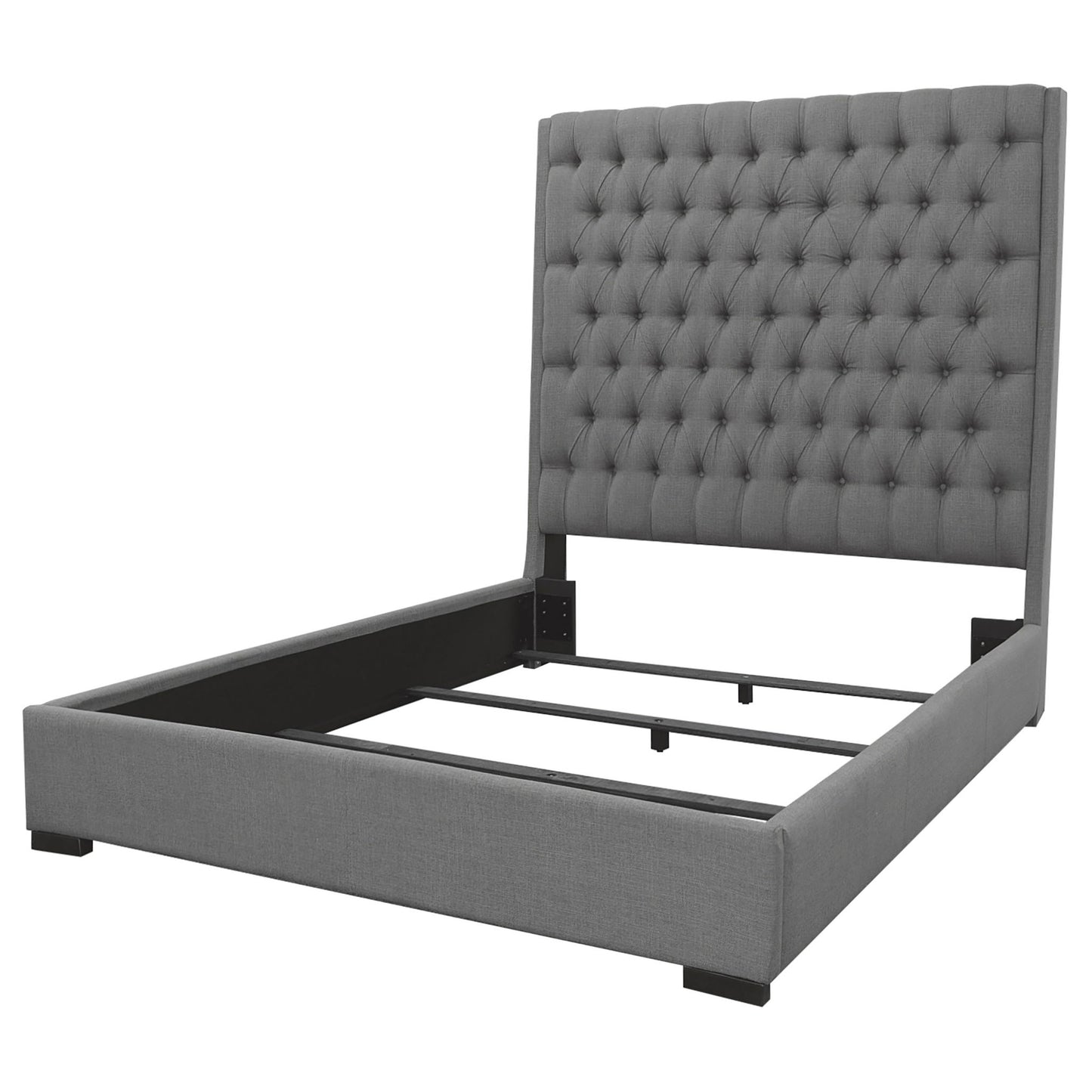 Copper - Tufted Upholstered Panel Bed - The Sleep Loft - Online Mattress Showroom NYC
