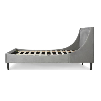 Aspen - Vertical Tufted Modern Headboard Platform Bed Set - The Sleep Loft - Online Mattress Showroom NYC