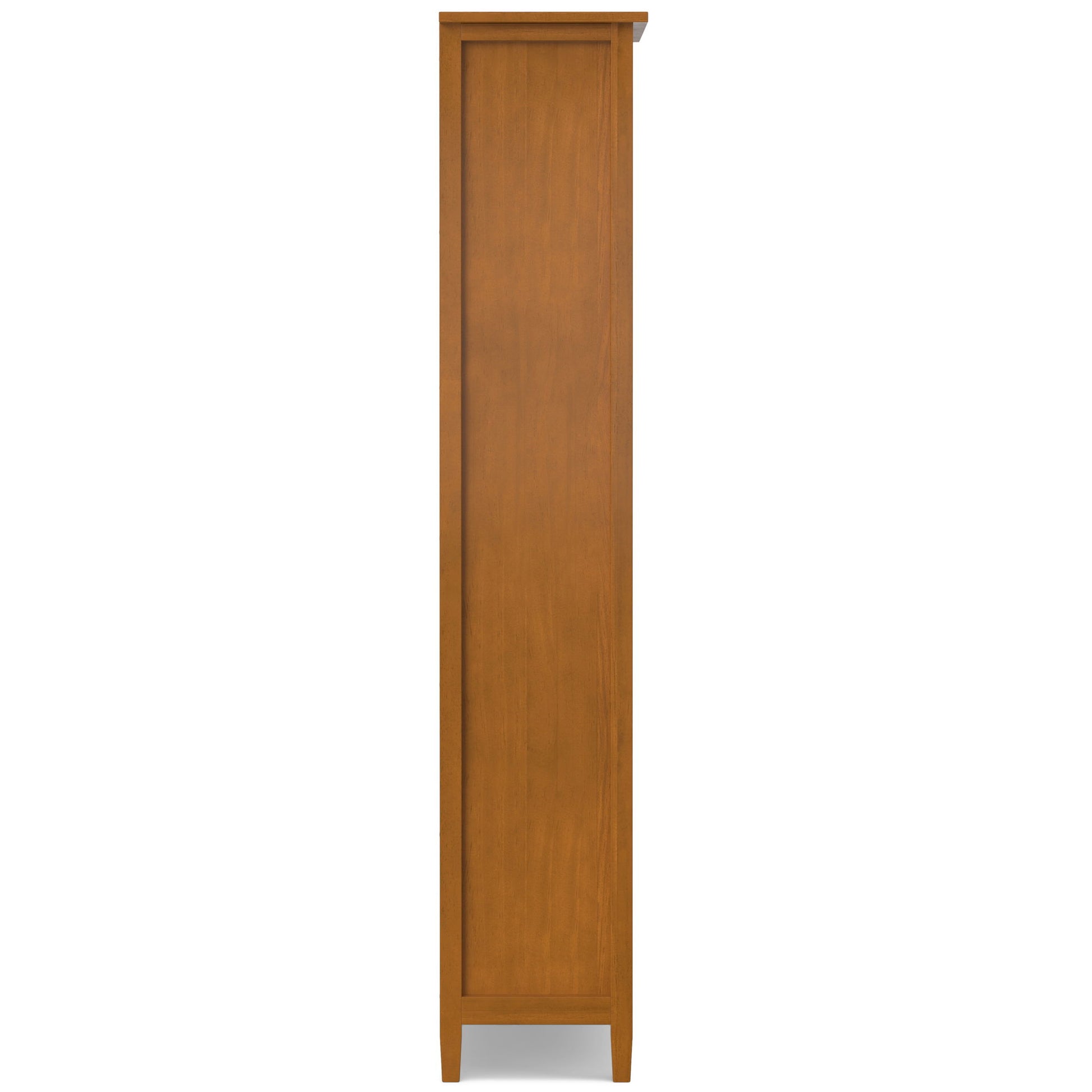 Warm Shaker - 5 Shelf Bookcase - The Sleep Loft - Online Mattress Showroom NYC
