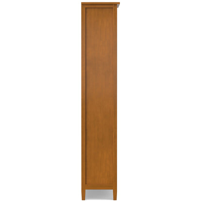 Warm Shaker - 5 Shelf Bookcase - The Sleep Loft - Online Mattress Showroom NYC