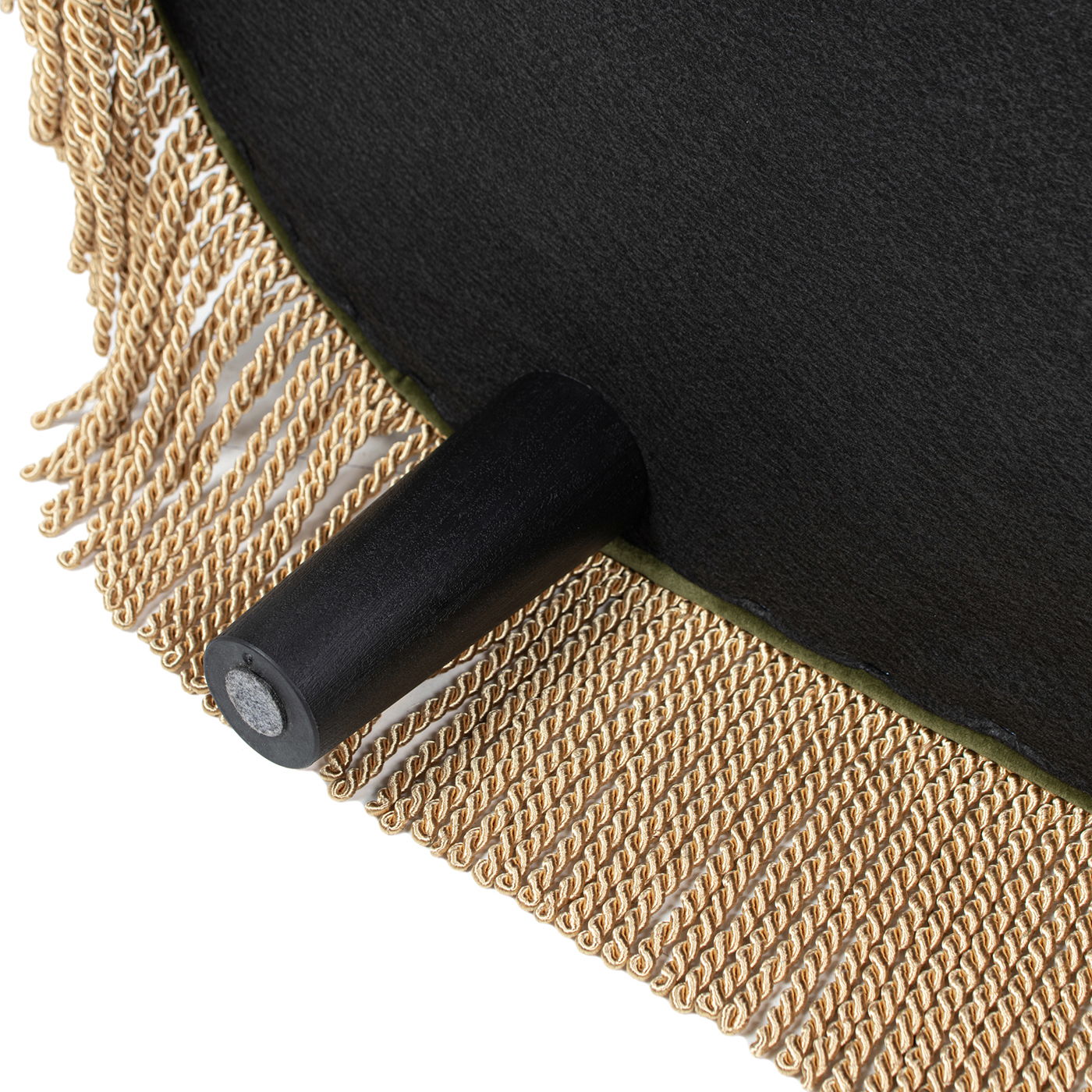 Melinda - Oval Tufted Bullion Fringe Storage Bench - The Sleep Loft - Online Mattress Showroom NYC