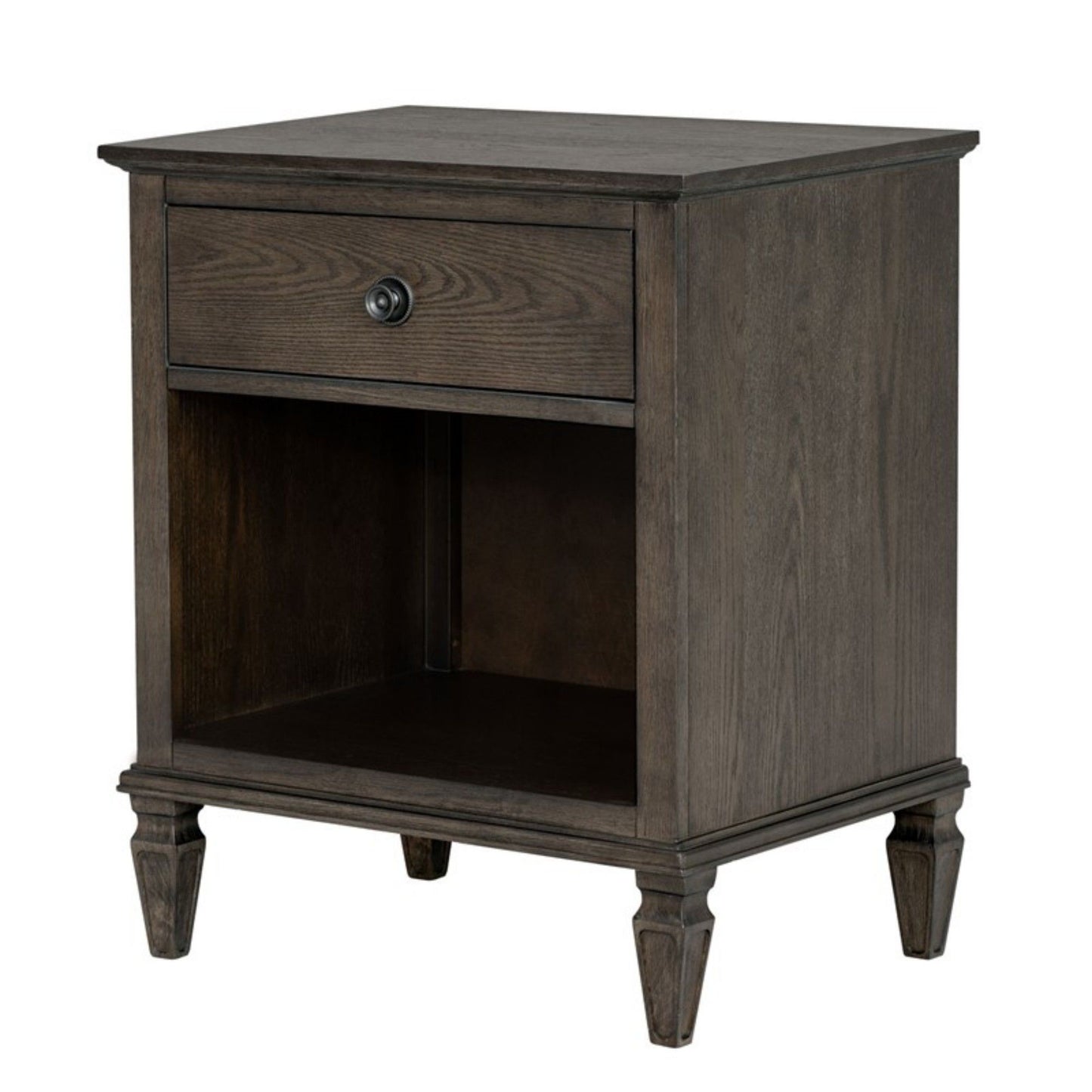 Victoria - Nightstand With Open Storage - The Sleep Loft - Online Mattress Showroom NYC