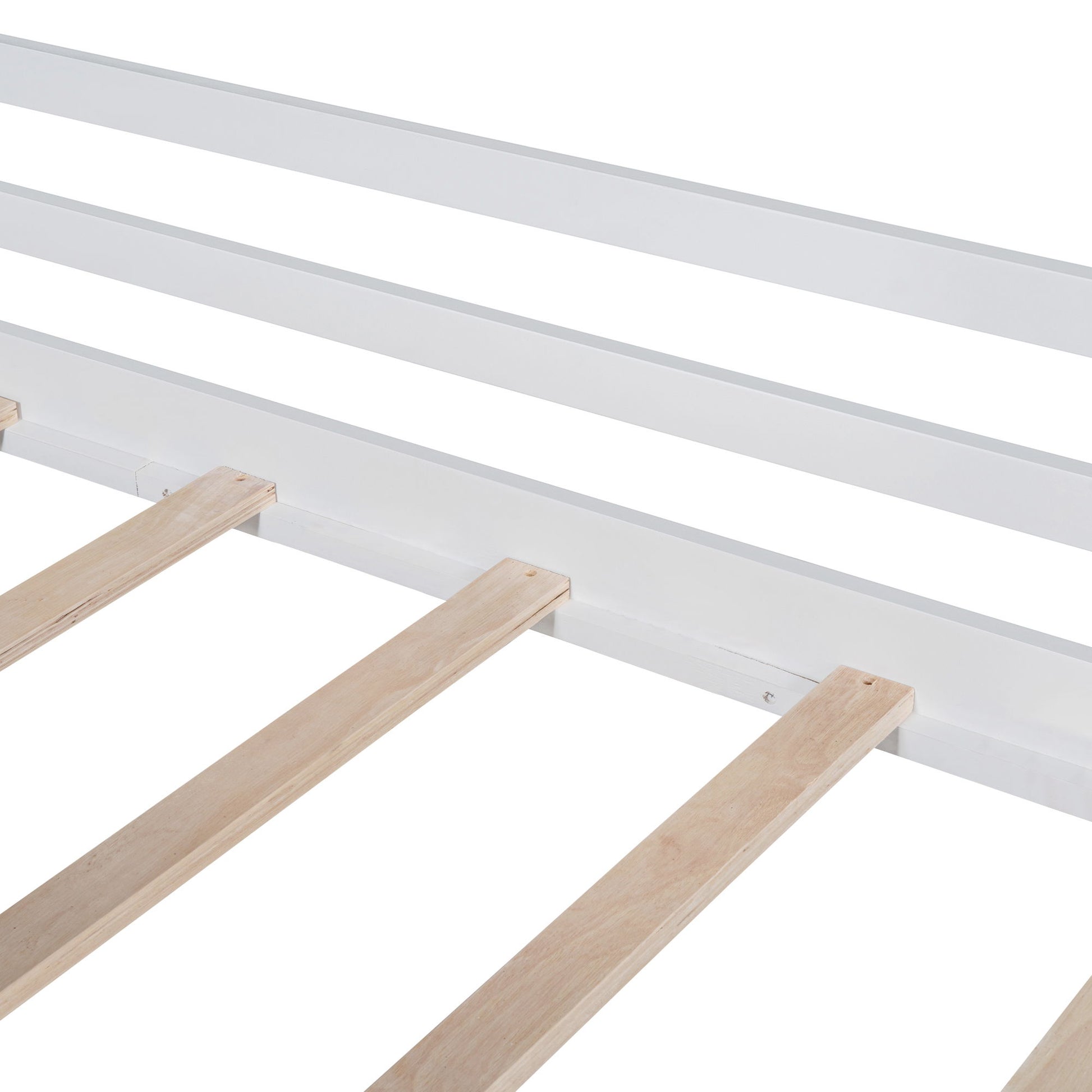 Loft House Bed With Ladder And Slide, With board And Light Strip On The Roof - The Sleep Loft - Online Mattress Showroom NYC